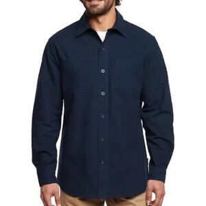 Woolrich Men's Deep Blue Casual Shirt